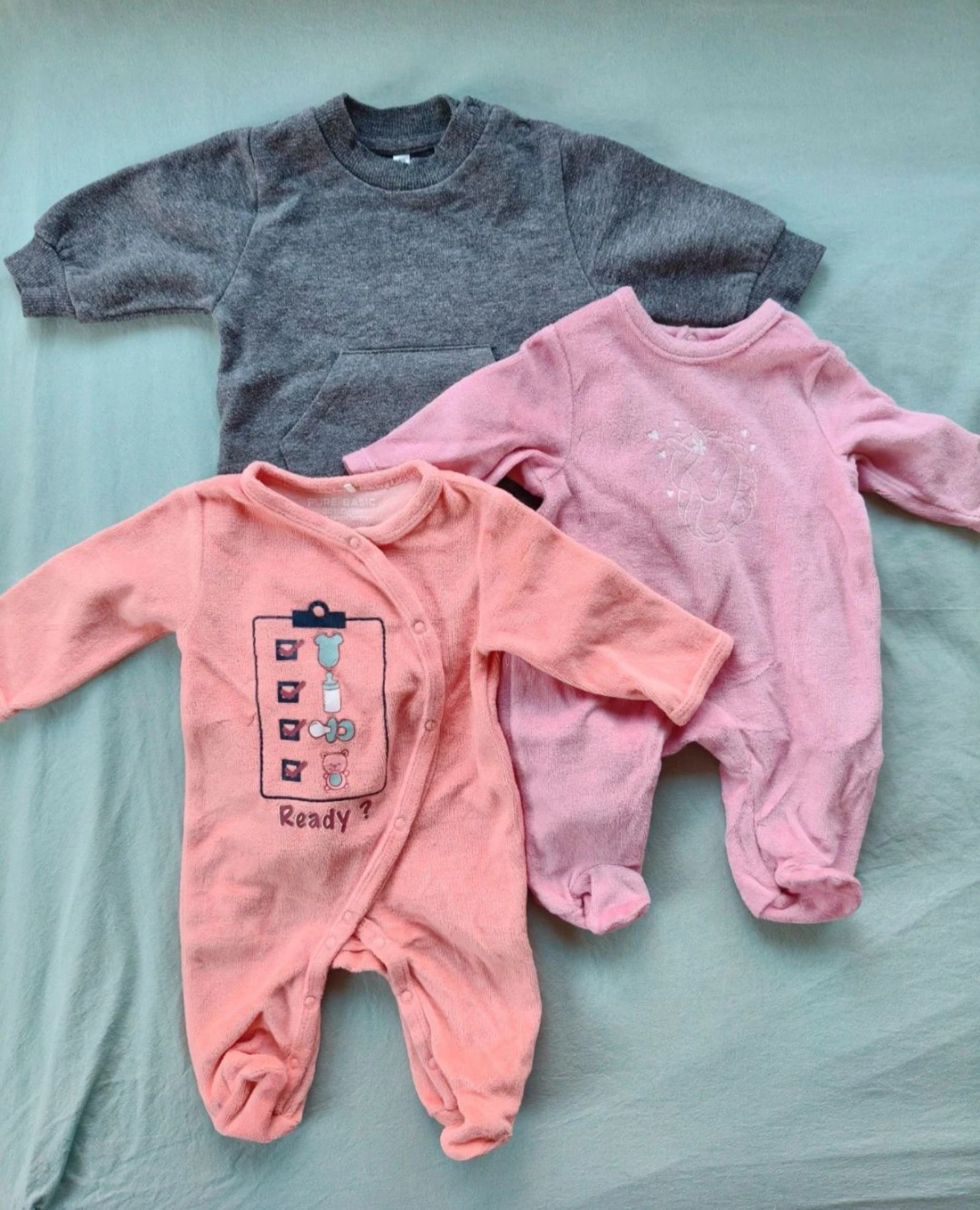 Lot pijama bébé fille hiver naissance